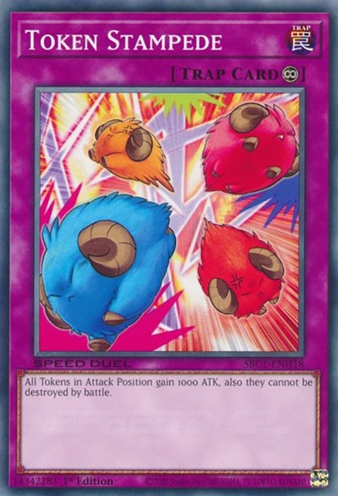 Token Stampede (SBC1-ENH18) - Common