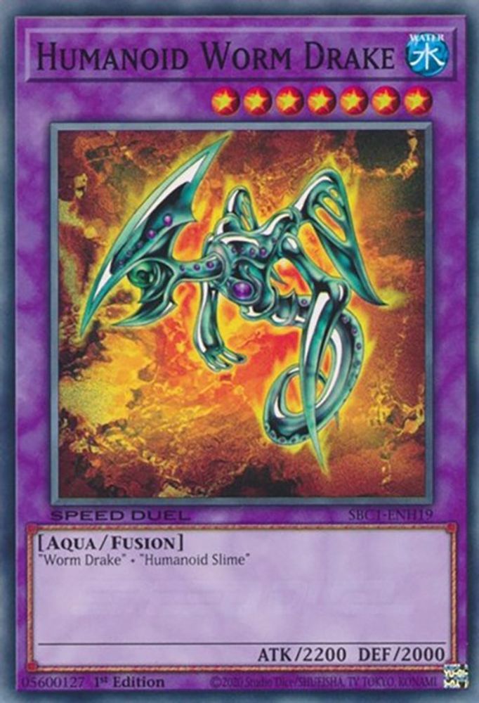 Humanoid Worm Drake (SBC1-ENH19) - Common