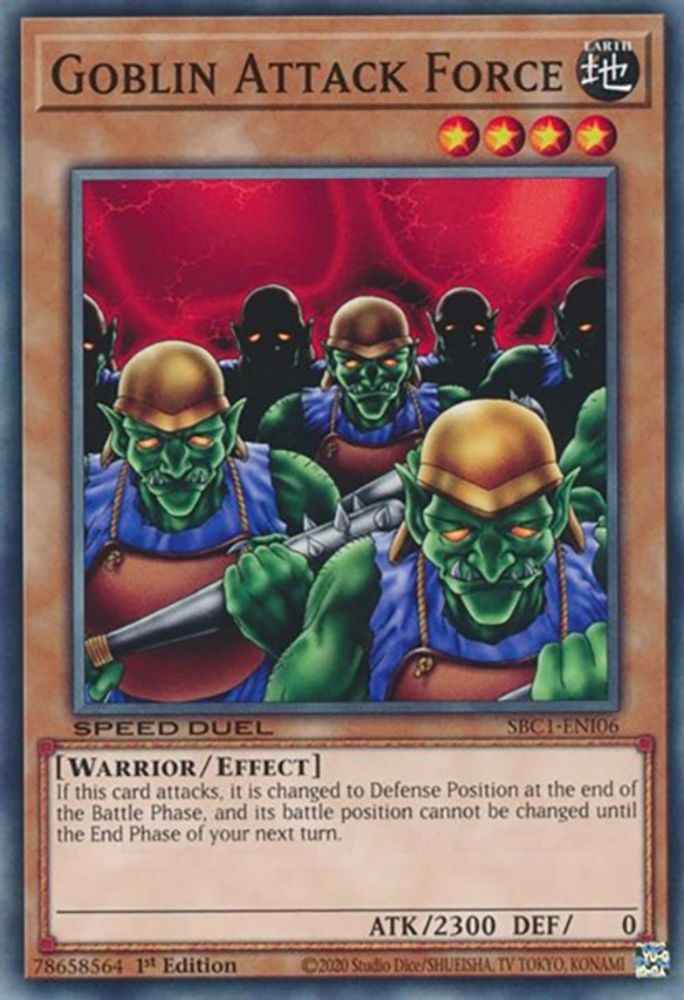 Goblin Attack Force (SBC1-ENI06) - Common