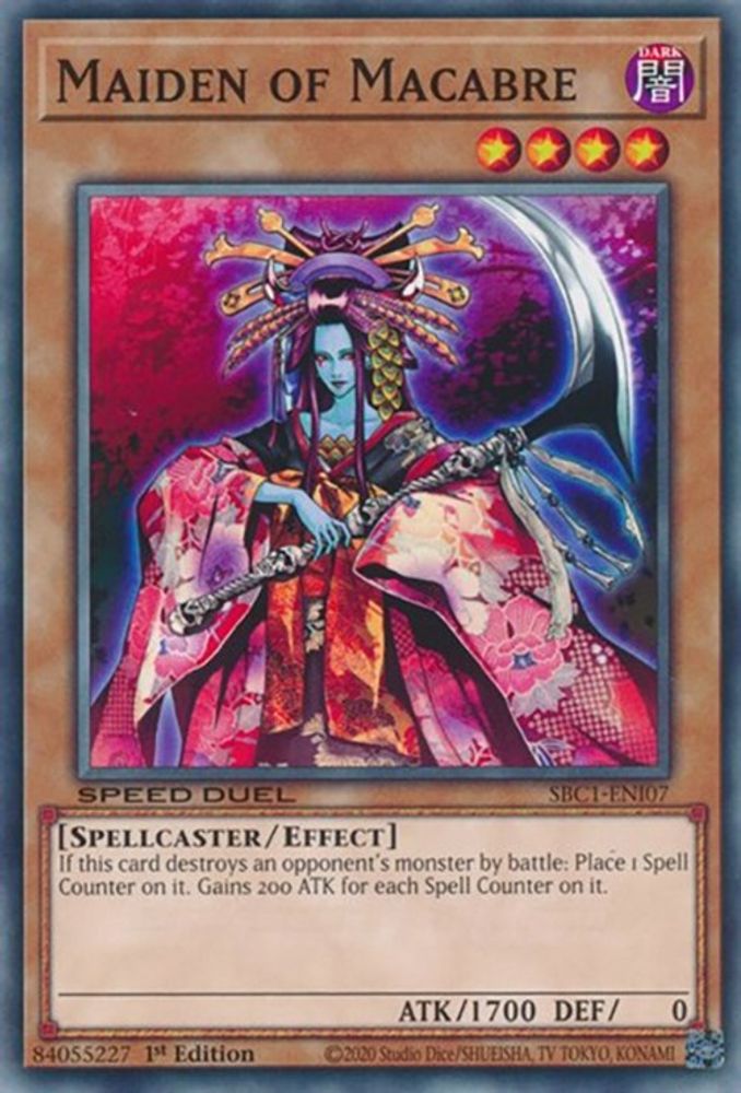 Maiden of Macabre (SBC1-ENI07) - Common