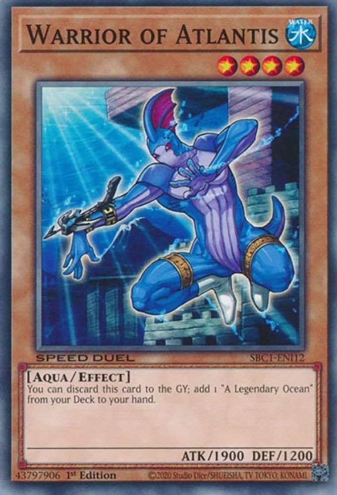Warrior of Atlantis (SBC1-ENI12) - Common