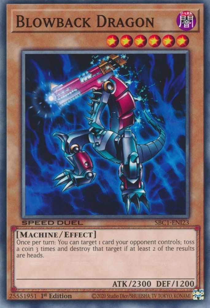 Dragon Blowback [SBC1-ENI23] Commun 