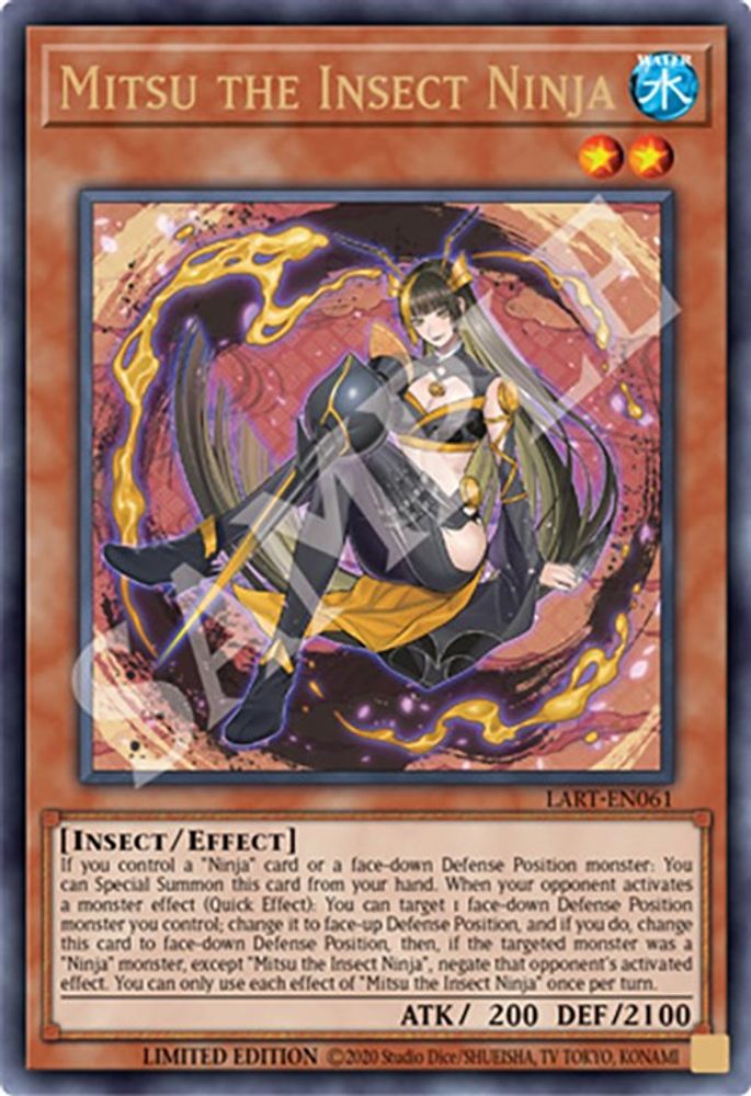 Mitsu l'insecte ninja [LART-EN061] Ultra rare 