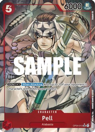 Pell (Alternate Art) (OP04-013) - Super Rare
