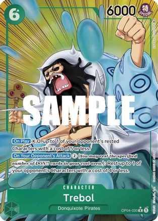 Trebol (Alternate Art) (OP04-030) - Rare