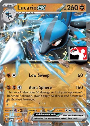 Lucario ex  - Holofoil - Promo