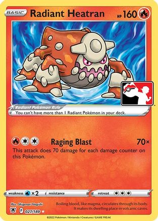 Radiant Heatran  - Holofoil - Radiant Rare