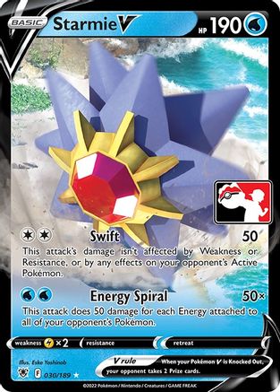Starmie V  - Holofoil - Ultra Rare