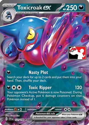 Toxicroak ex  - Holofoil - Double Rare