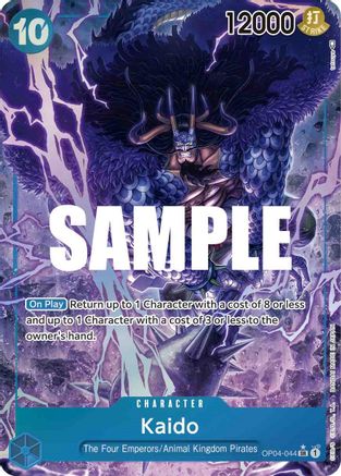 Kaido (Alternate Art) (OP04-044) - Super Rare