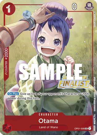 Otama (Offline Regional 2023) [Finalist] (OP01-006) - Promo