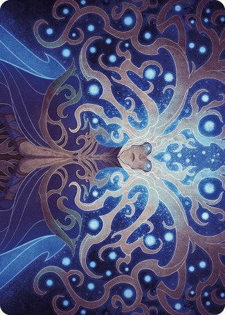 Carte d'art Omniscience [Série d'art Wilds of Eldraine] 