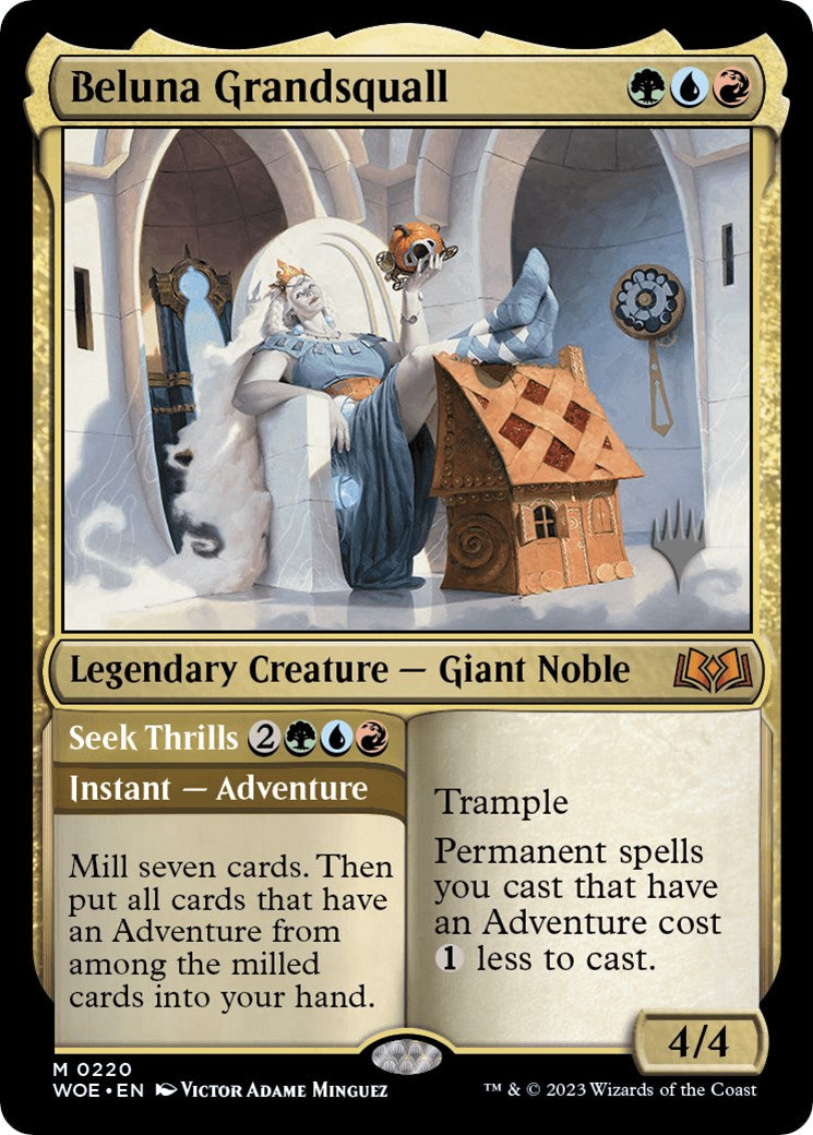 Beluna Grandsquall (PPWOE-220) - Wilds of Eldraine Promos