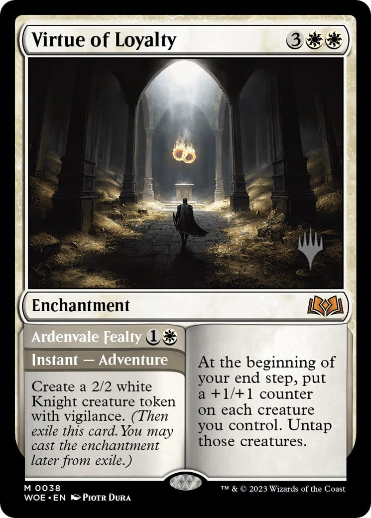 Virtue of Loyalty (PPWOE-038) - Wilds of Eldraine Promos
