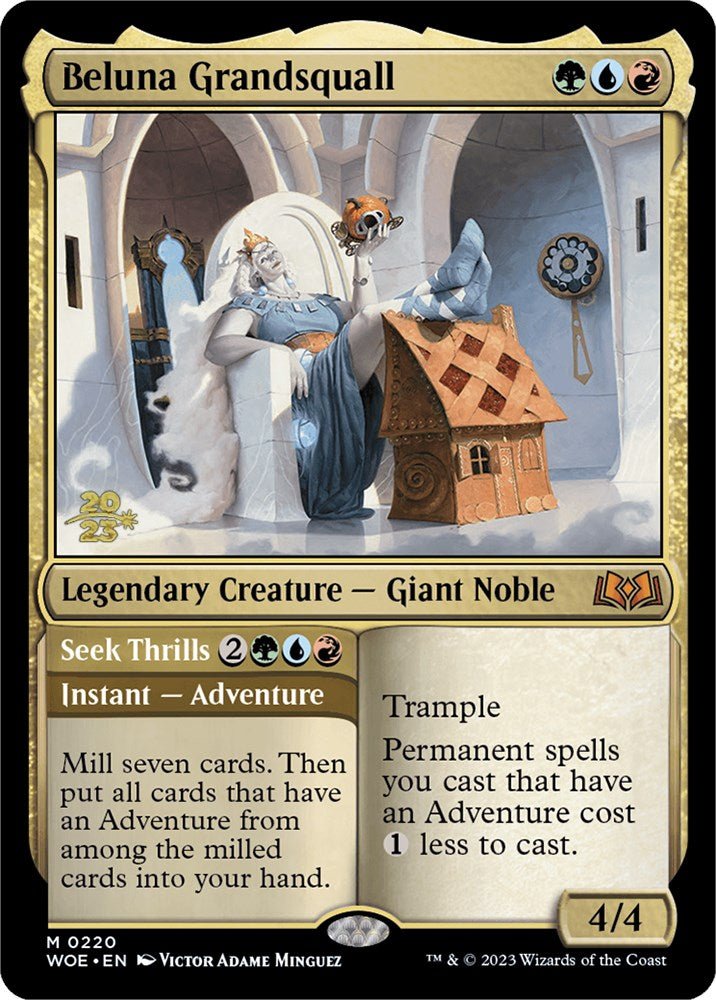 Beluna Grandsquall (PPWOE-220) - Wilds of Eldraine Promos