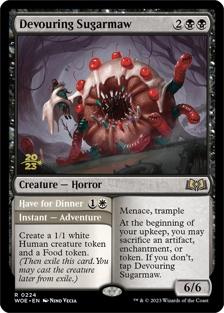 Devouring Sugarmaw (PPWOE-224) - Wilds of Eldraine Promos