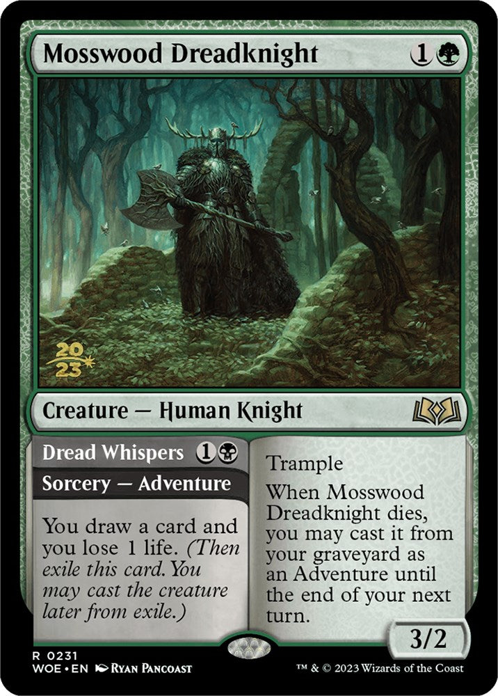 Mosswood Dreadknight (PRE-231) - Wilds of Eldraine Promos Foil
