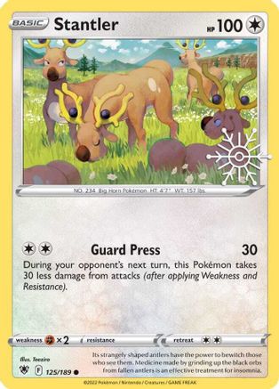 Stantler (Holiday Calendar) 125/189  - Holofoil - Common