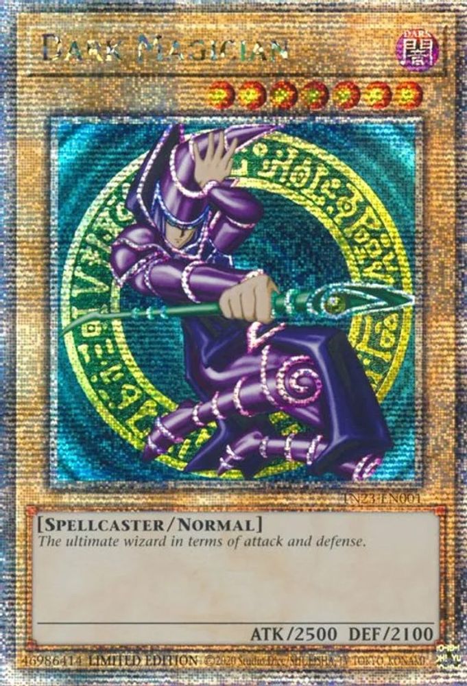Dark Magician (Quarter Century Secret Rare) (TN23-EN001) - Quarter Century Secret Rare