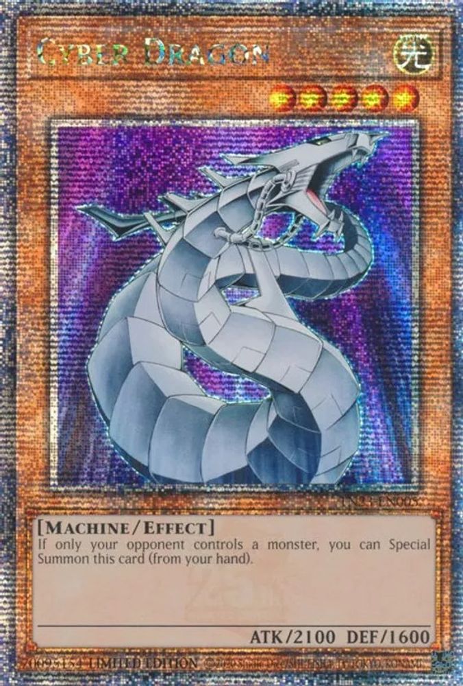 Cyber Dragon (Quarter Century Secret Rare) (TN23-EN005) - Quarter Century Secret Rare