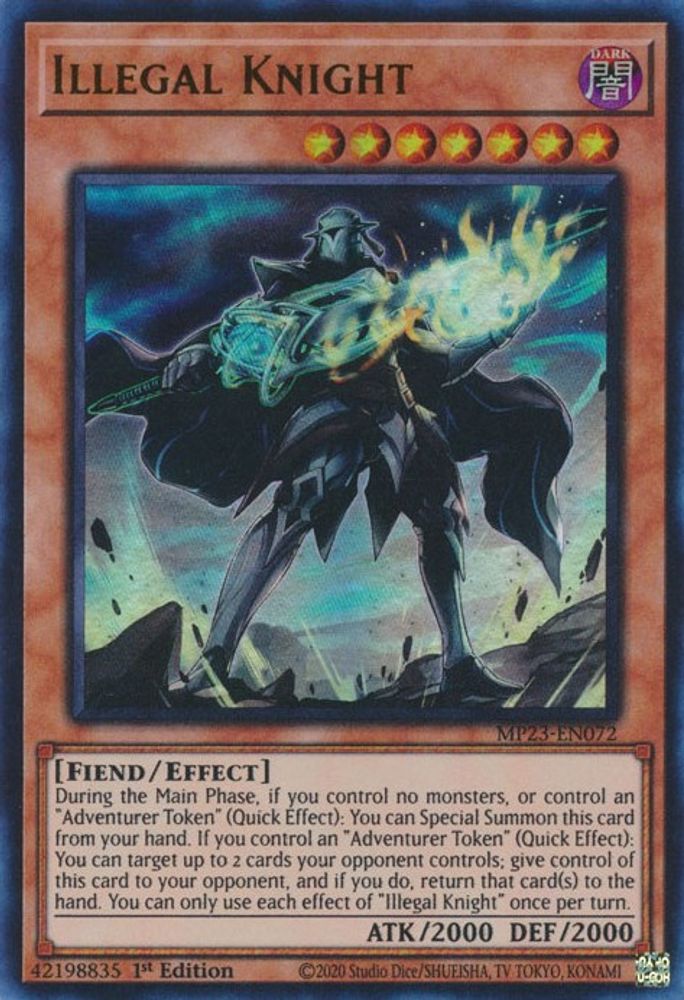 Illegal Knight (MP23-EN072) - Ultra Rare