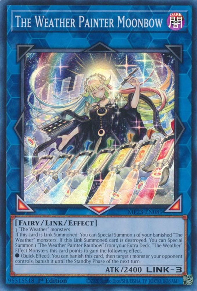 The Weather Painter Moonbow (MP23-EN089) - Super Rare