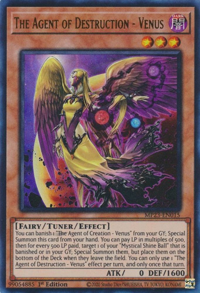 The Agent of Destruction - Venus (MP23-EN015) - Ultra Rare