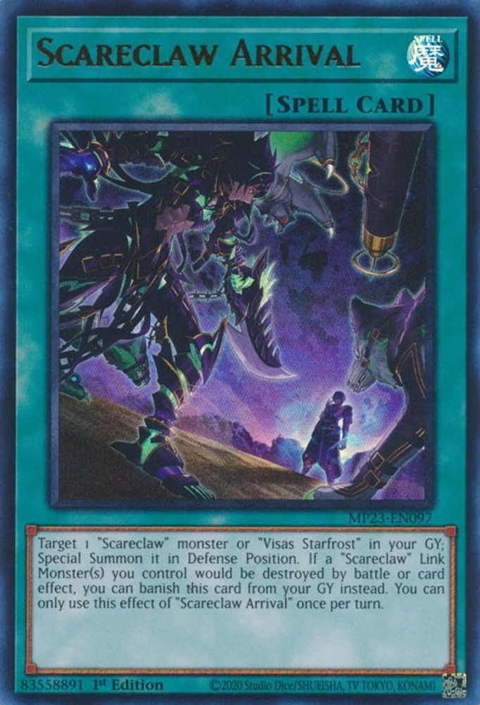 Scareclaw Arrival (MP23-EN097) - Ultra Rare