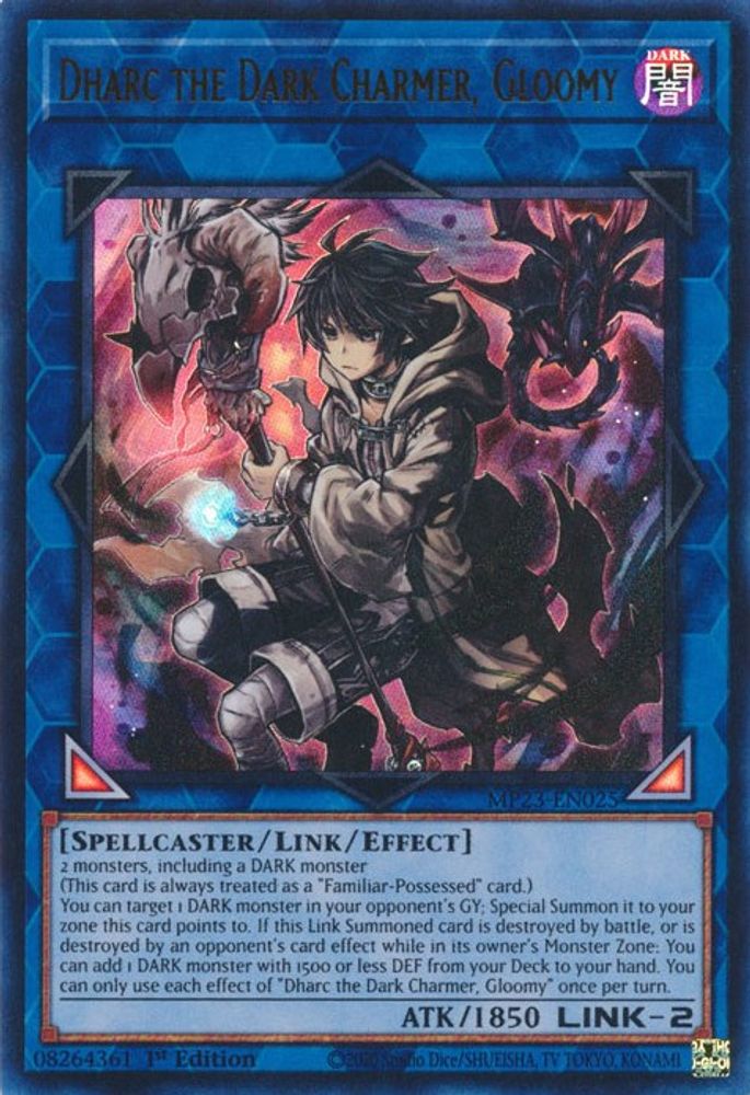 Dharc the Dark Charmer, Gloomy (MP23-EN025) - Ultra Rare