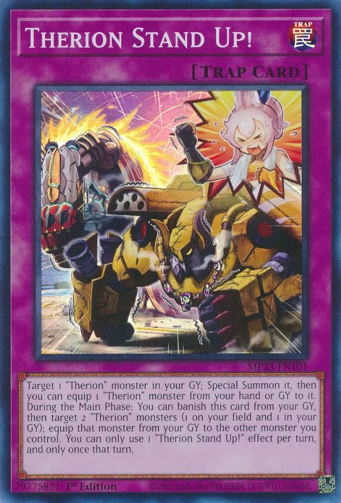 Therion Stand Up! (MP23-EN101) - Super Rare