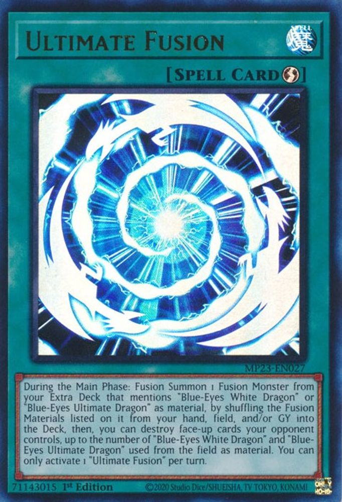 Ultimate Fusion (MP23-EN027) - Ultra Rare