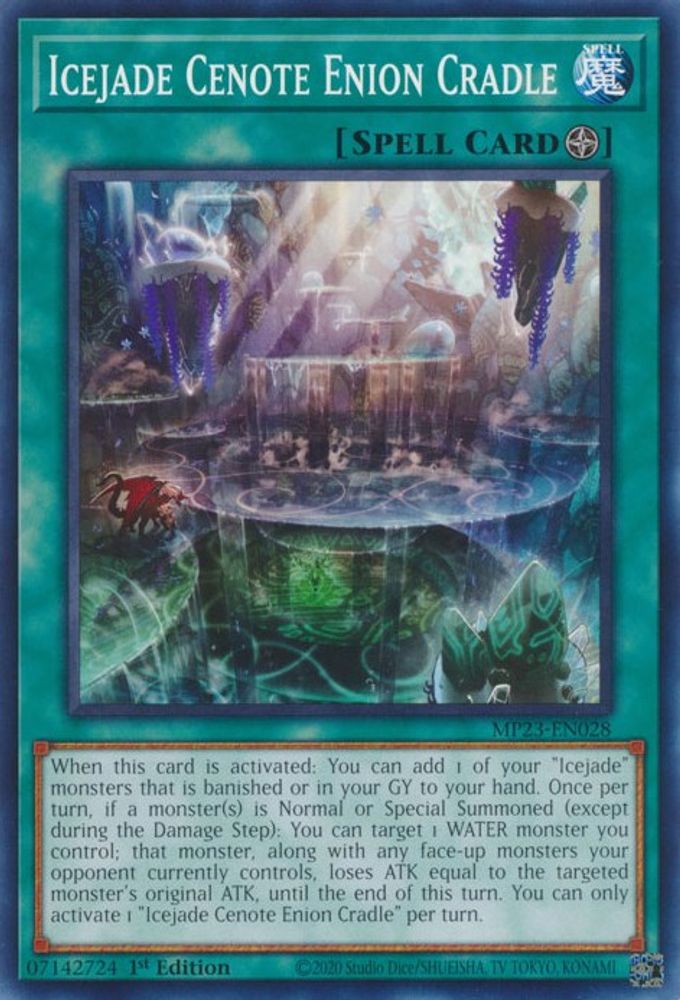 Icejade Cenote Enion Cradle (MP23-EN028) - Common