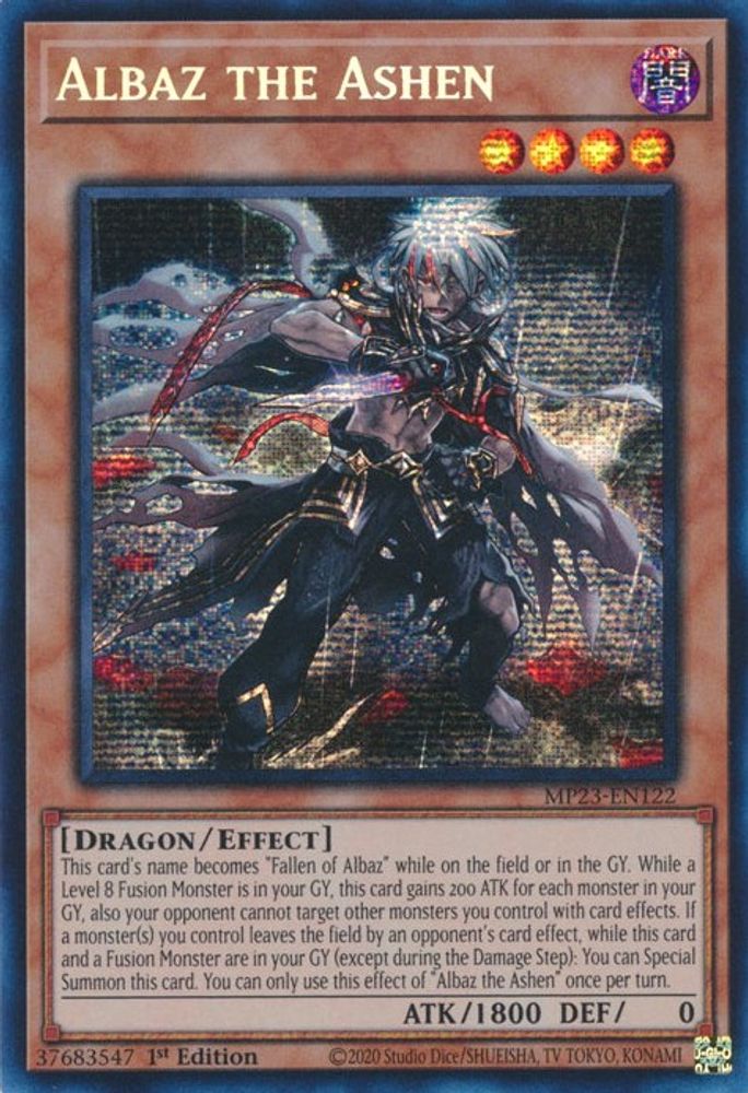 Albaz the Ashen (MP23-EN122) - Prismatic Secret Rare