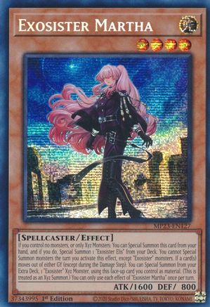 Exosister Martha [MP23-EN127] Prismatique Secret Rare 