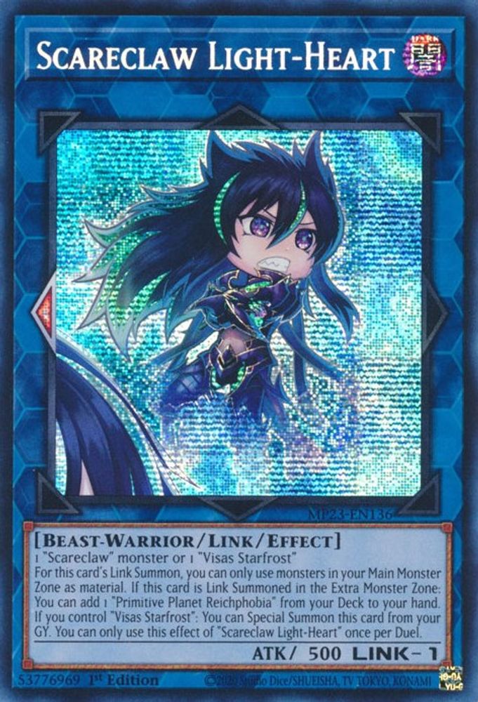 Scareclaw Light-Heart (MP23-EN136) - Prismatic Secret Rare