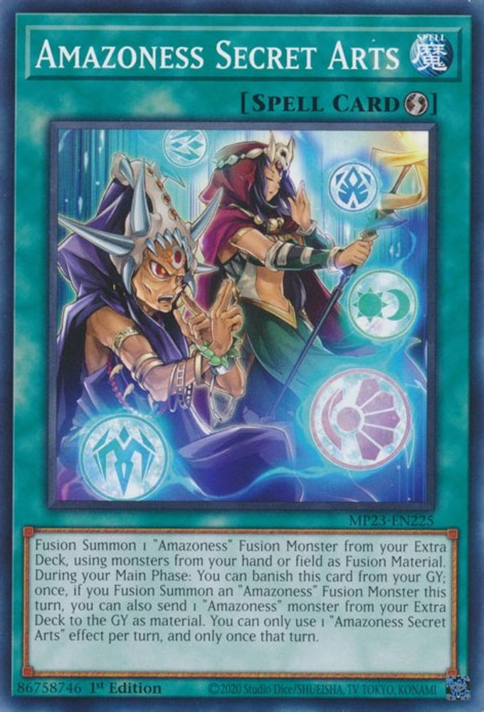Amazoness Secret Arts (MP23-EN225) - Common