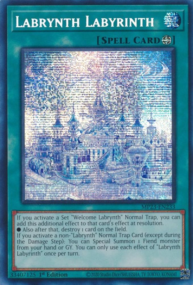 Labrynth Labyrinth (MP23-EN233) - Prismatic Secret Rare