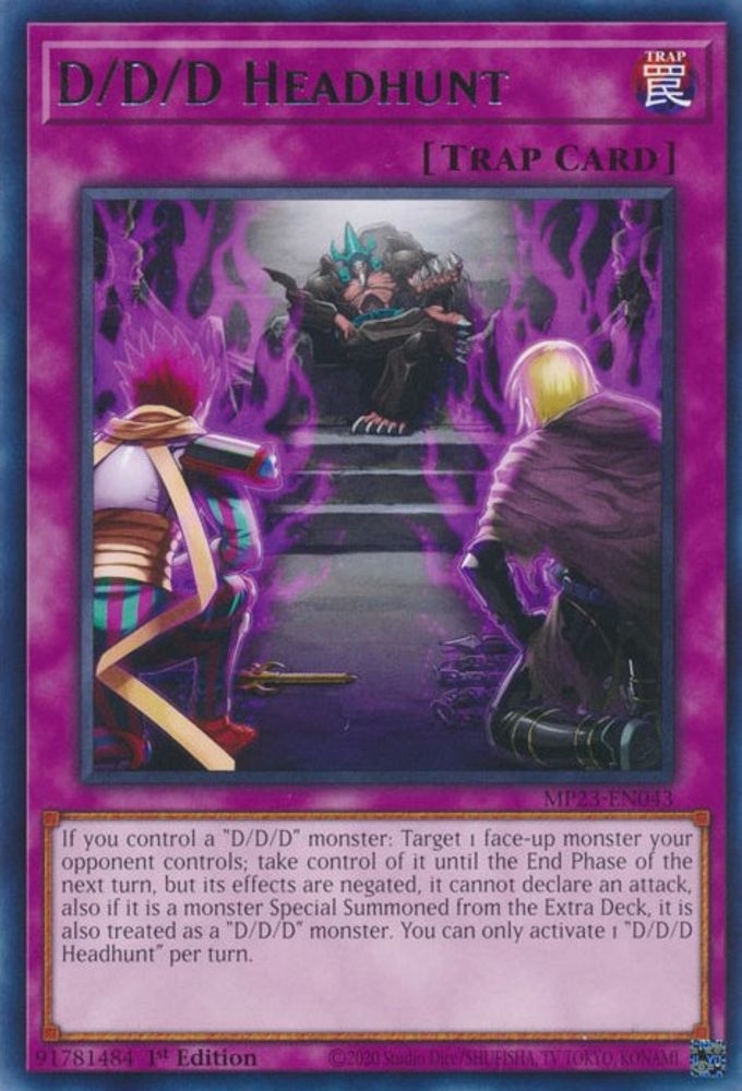 D/D/D Headhunt (MP23-EN043) - Rare
