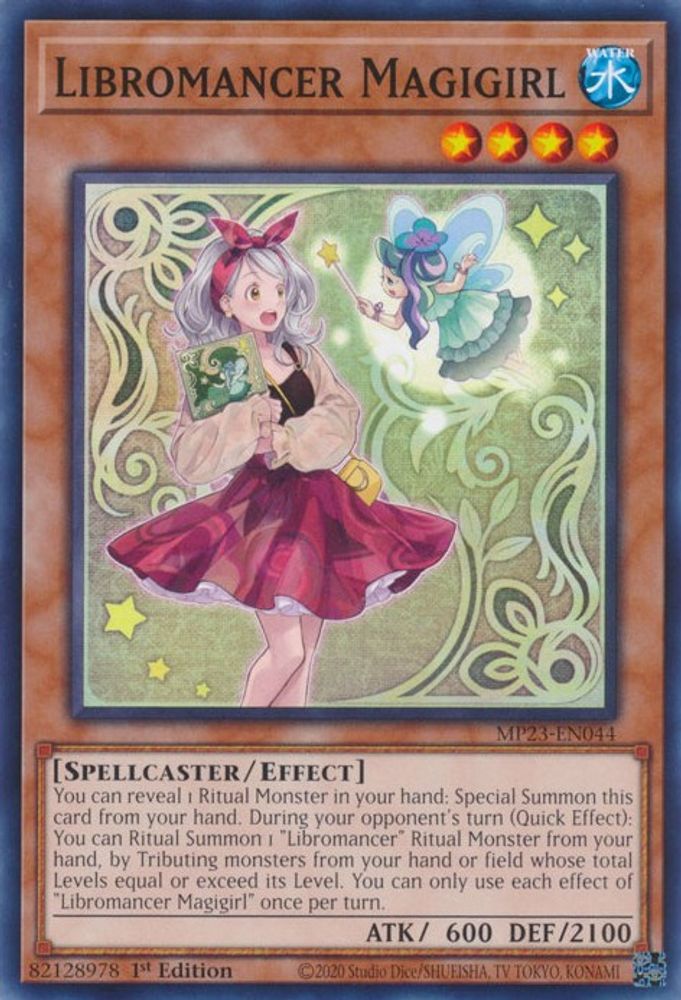 Libromancer Magigirl (MP23-EN044) - Common