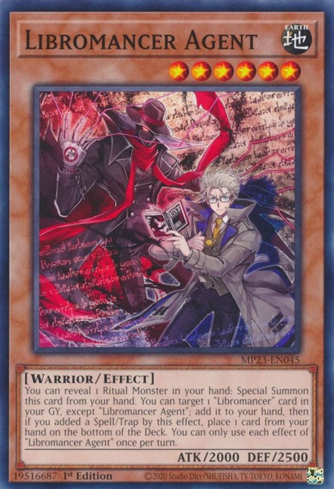 Libromancer Agent (MP23-EN045) - Common