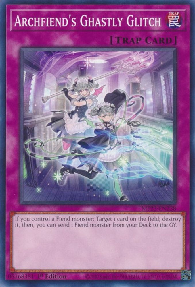 Archfiend's Ghastly Glitch (MP23-EN238) - Common