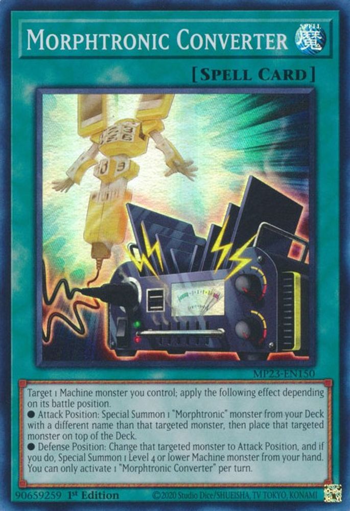 Morphtronic Converter (MP23-EN150) - Super Rare