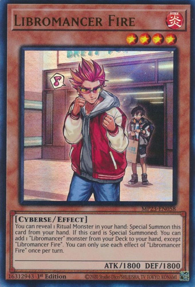 Feu du Libromancien [MP23-EN058] Ultra Rare 