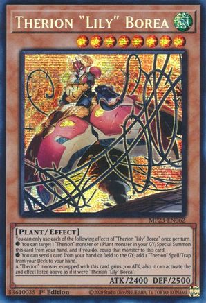 Therion "Lily" Borea [MP23-EN062] Prismatic Secret Rare