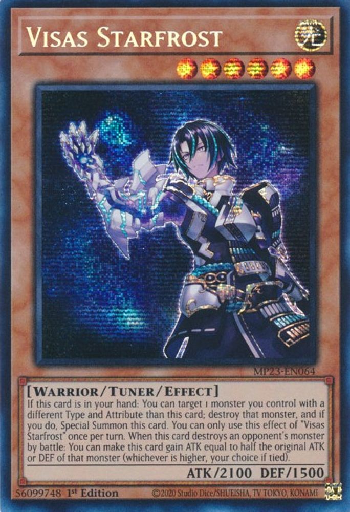 Visas Starfrost (MP23-EN064) - Prismatic Secret Rare