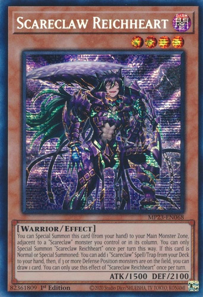 Scareclaw Reichheart (MP23-EN068) - Prismatic Secret Rare