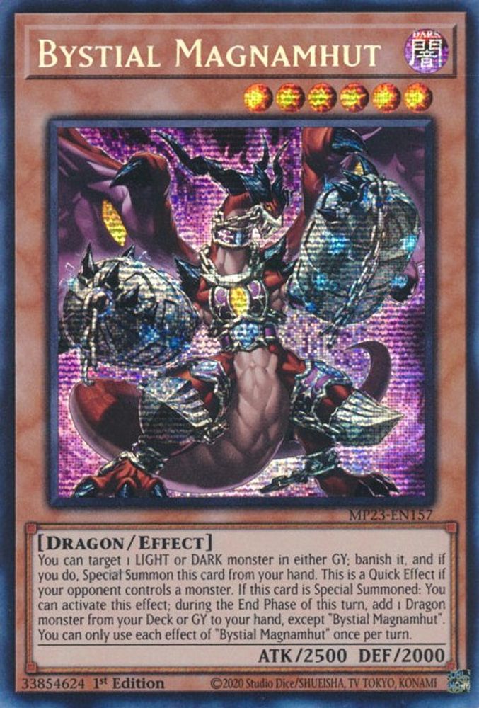Bystial Magnamhut (MP23-EN157) - Prismatic Secret Rare