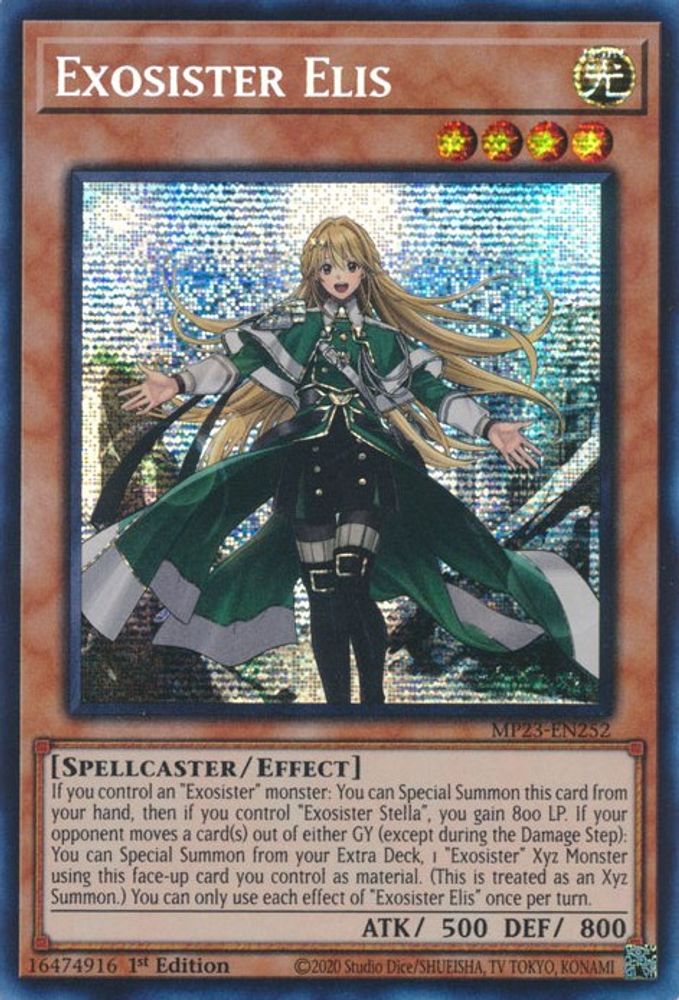 Exosister Elis (MP23-EN252) - Prismatic Secret Rare