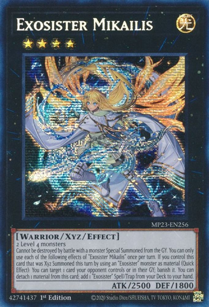 Exosister Mikailis (MP23-EN256) - Prismatic Secret Rare
