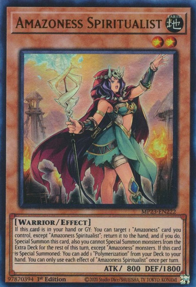 Amazoness Spiritualist (MP23-EN222) - Ultra Rare